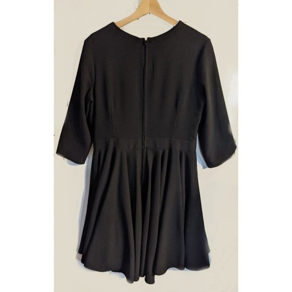 Asos | Dipped Hem Skater Dress - Picture 3 of 7